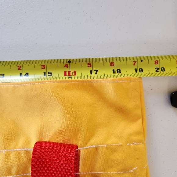 Arizona Novelty Souvenir Tote Bag Purse Large 1990s 90s Yellow Cactus Bohemian - Picture 7 of 9